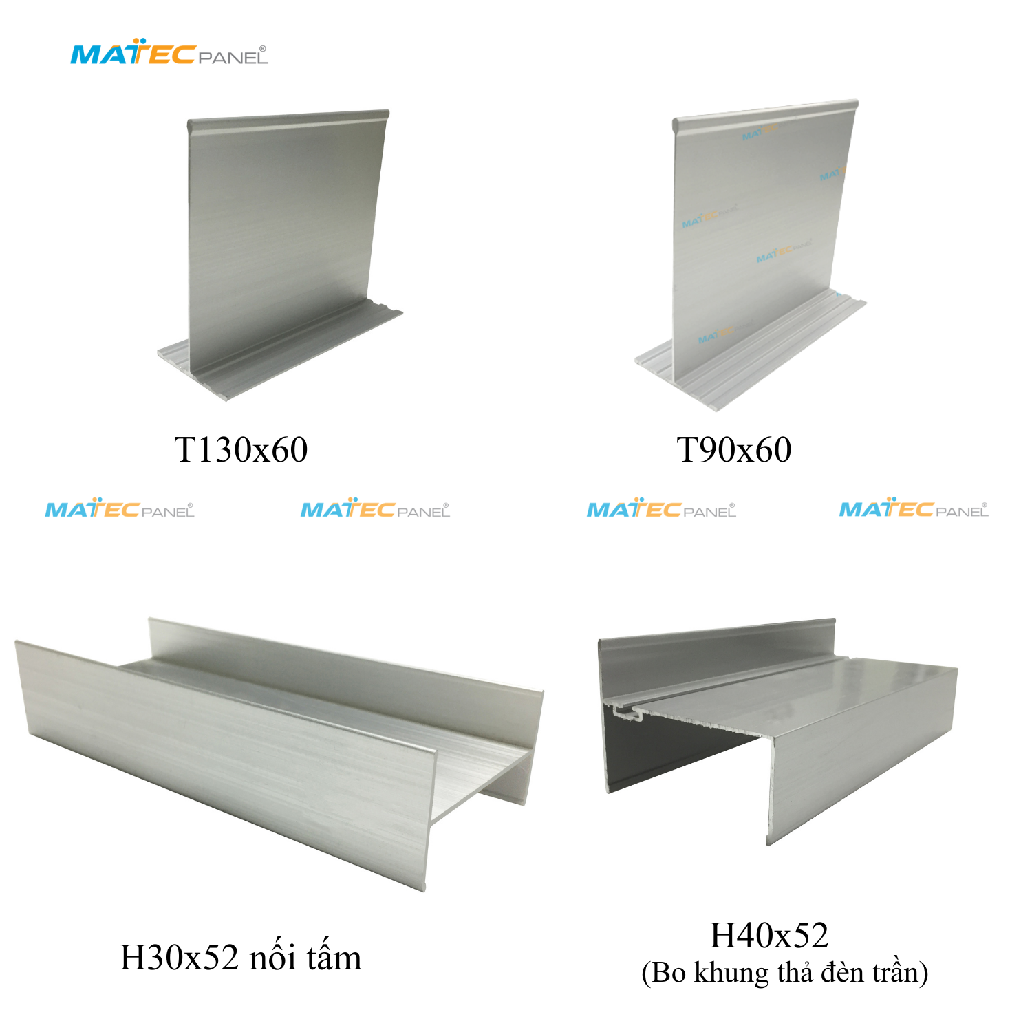 Các loại phụ kiện nhôm thông dụng lắp đặt tấm panel cách nhiệt